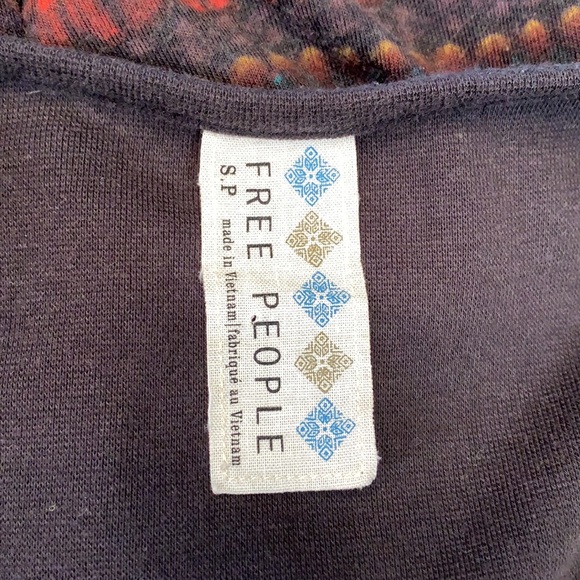 Free People tiered pom pom maxi dress S - Picture 9 of 10